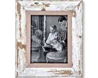 Upcycled 8x10 Photo Frame: Reclaimed Wood.