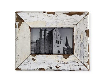 4x6 Vintage Photo Frame by Luna Designs made from reclaimed timber.