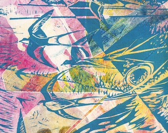 Se acerca el verano - Impresión giclée