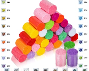 10 bundels/pak/kleur breiwolgaren, totaal 45 kleuren voor doe-het-zelf verschillende patronen tapijt kussensloop, kussenhoezen, mat tapijt maken