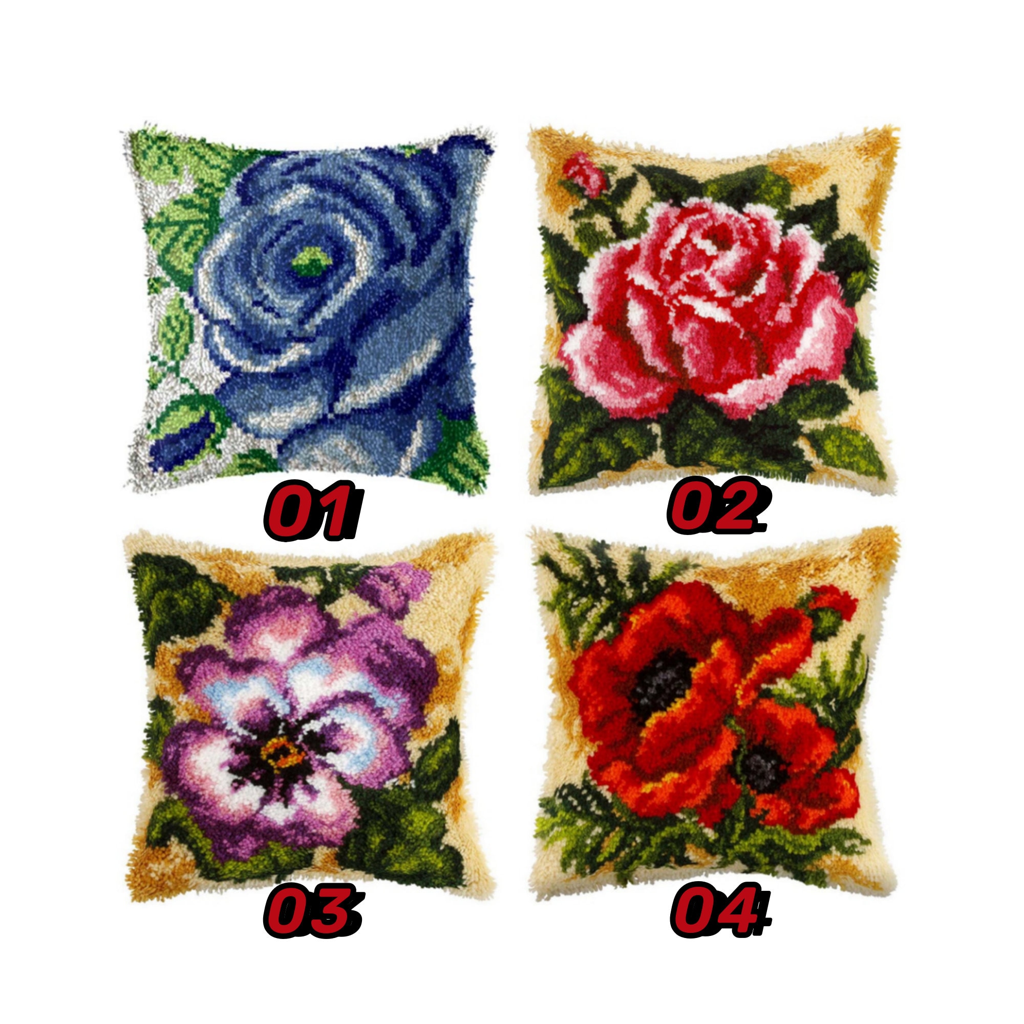 Smyrna cross stitch - Etsy 日本