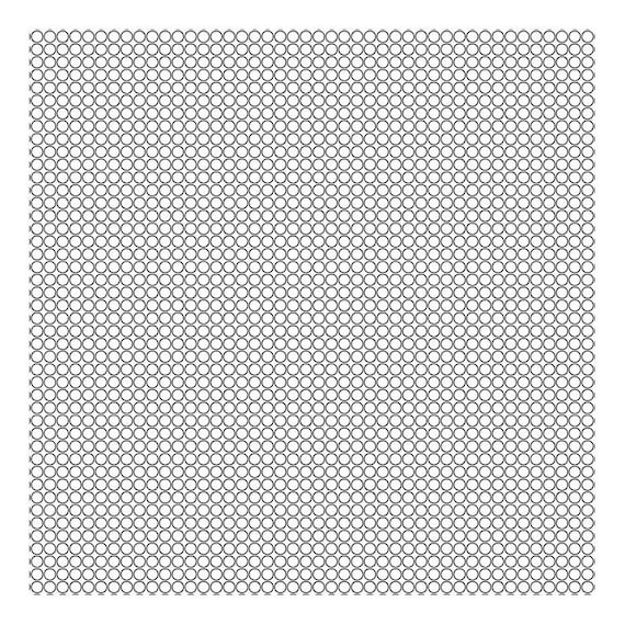 Toile De Broderie Diamant (40 X 40 Cm) Avec Colle - Toile Vide Avec