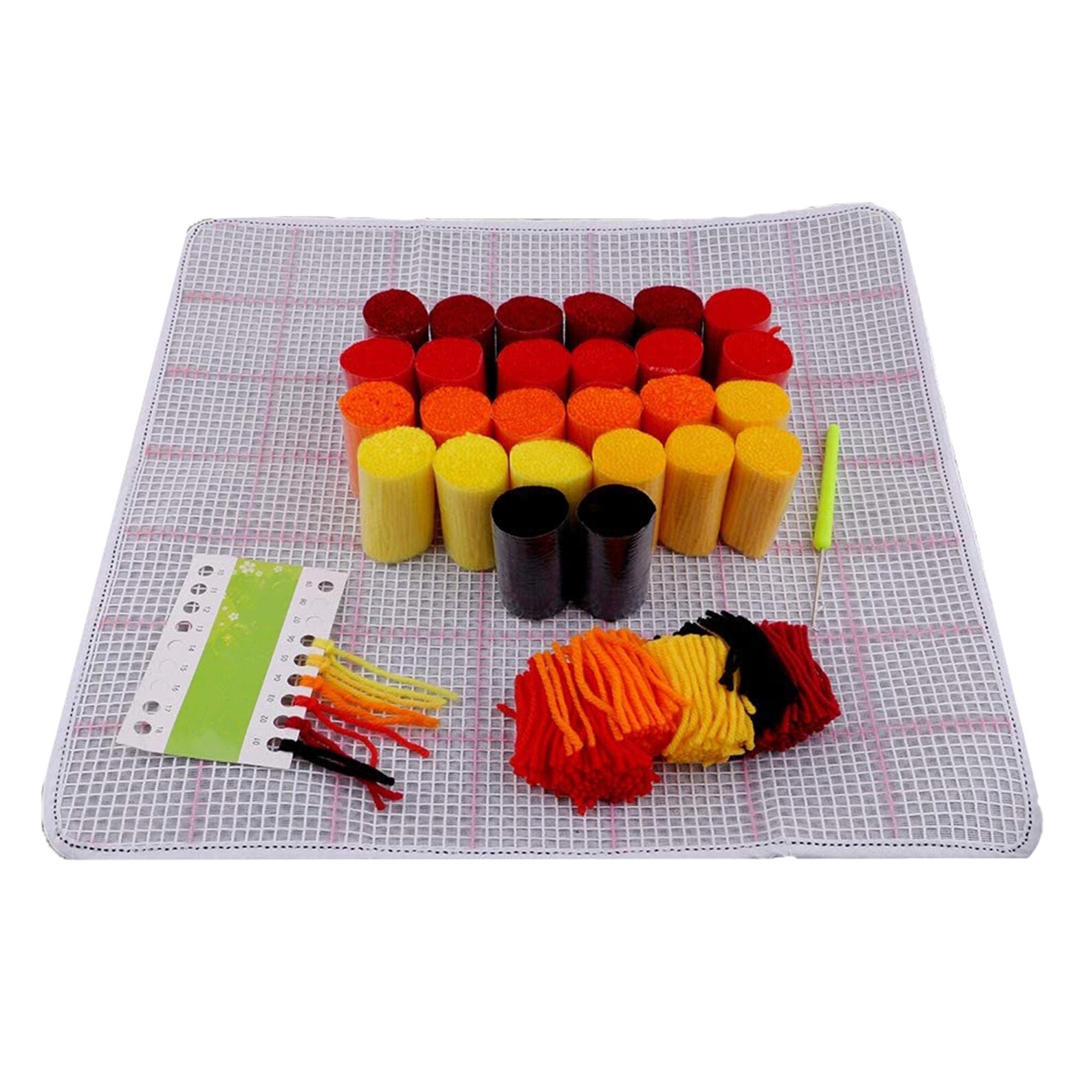 LAPATAIN Latch Hook Kits for DIY Throw Pillow Covercolored Etsy