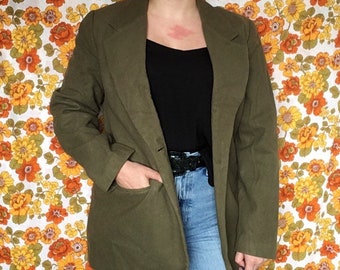 Avoca poetry coat (olive) Avoca poetry coat (olive)