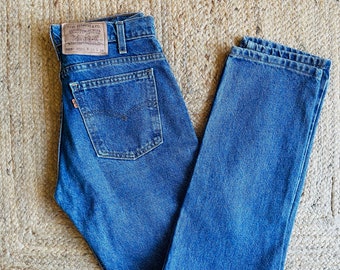Vintage Levi's 505 Jeans mit hoher Taille