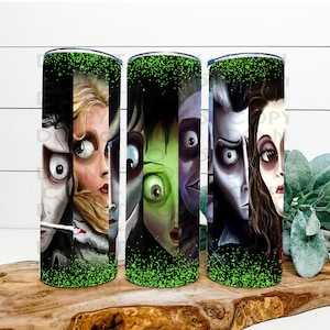 Faces of Tim Burton 20oz Insulated Tumbler