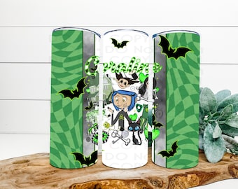 Coraline with Bats 20oz Insulated Tumbler
