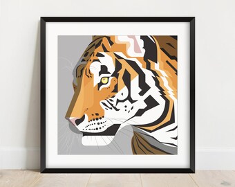 Tiger Limited Edition (25) Print