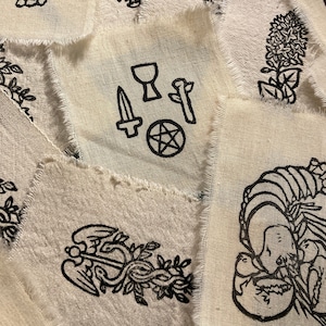B-grade fabric patches