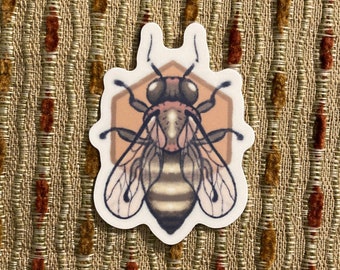 honey bee sticker