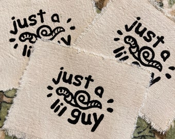 Juste un petit écusson en tissu