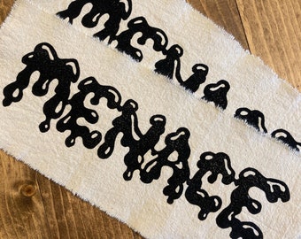 menace fabric patch