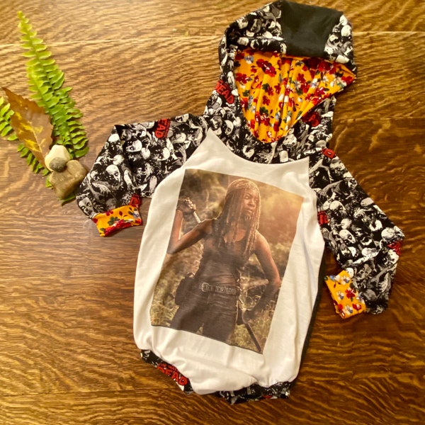 Walking Dead Tshirt Romper