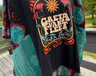 Greta Van Fleet Poncho