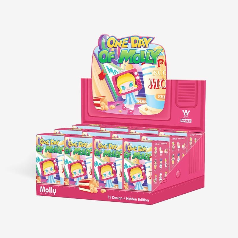 Blind Box Popmart One Day Of Molly Series ART TOY STORE | Etsy