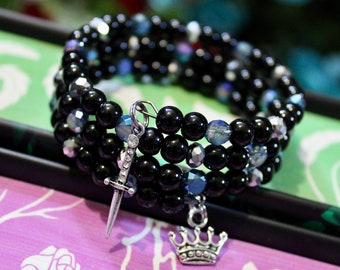 Faerie Royalty Infinity Wrap Bracelet