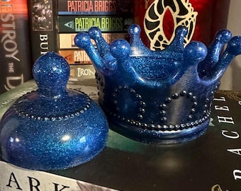 Royal Crown Resin Trinket Jars