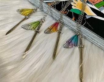 Poison Samurai Sword Necklace