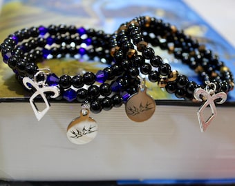 Angelic Family Infinity Wrap Bracelets