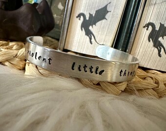 Violent Thing Stamped Cuff