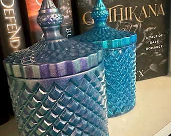 Ornate Resin Trinket Jars