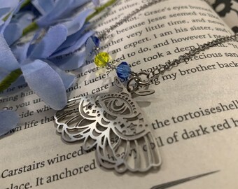 Shadow Moth Necklace