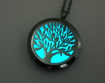 Tree Of Life Glow In The Dark Necklace