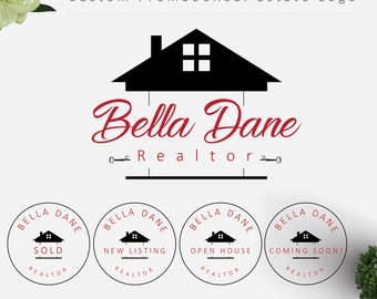 Real estate logo - Modern Real Estate Logo - Real estate logo design -  Real estate agent logo - Broker logo - Real estate marketing - logos