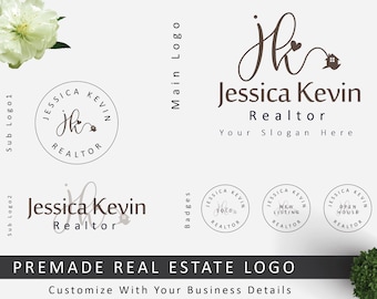 Real Estate Logo PNG, SVG, PDF, Vector, Realtor Logo, Realtor branding, Logo Branding, Real Estate Logo Design, Real Estate Logo Set