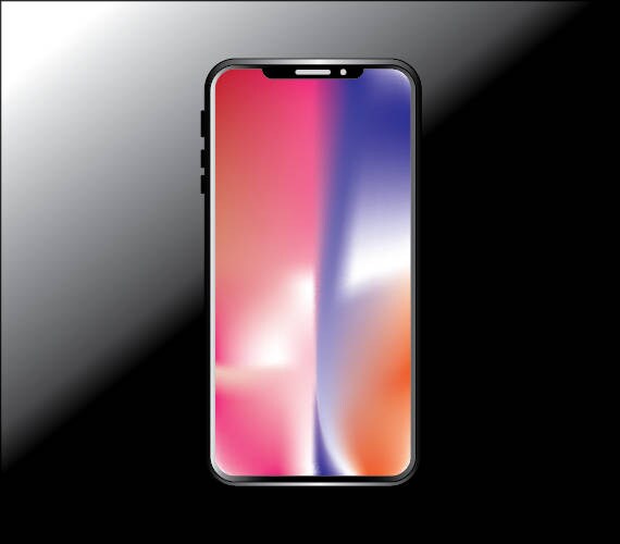 Iphone X Iphone Vector Iphone Mockup Iphone X Template