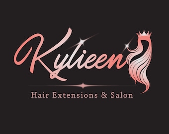 Hair Logo, Salon Design, Hair Extensions Logo, Hair Logo Branding, Hair Logo Design, Logo Design Hair, Hair Salon Logo, Hair Business Logo