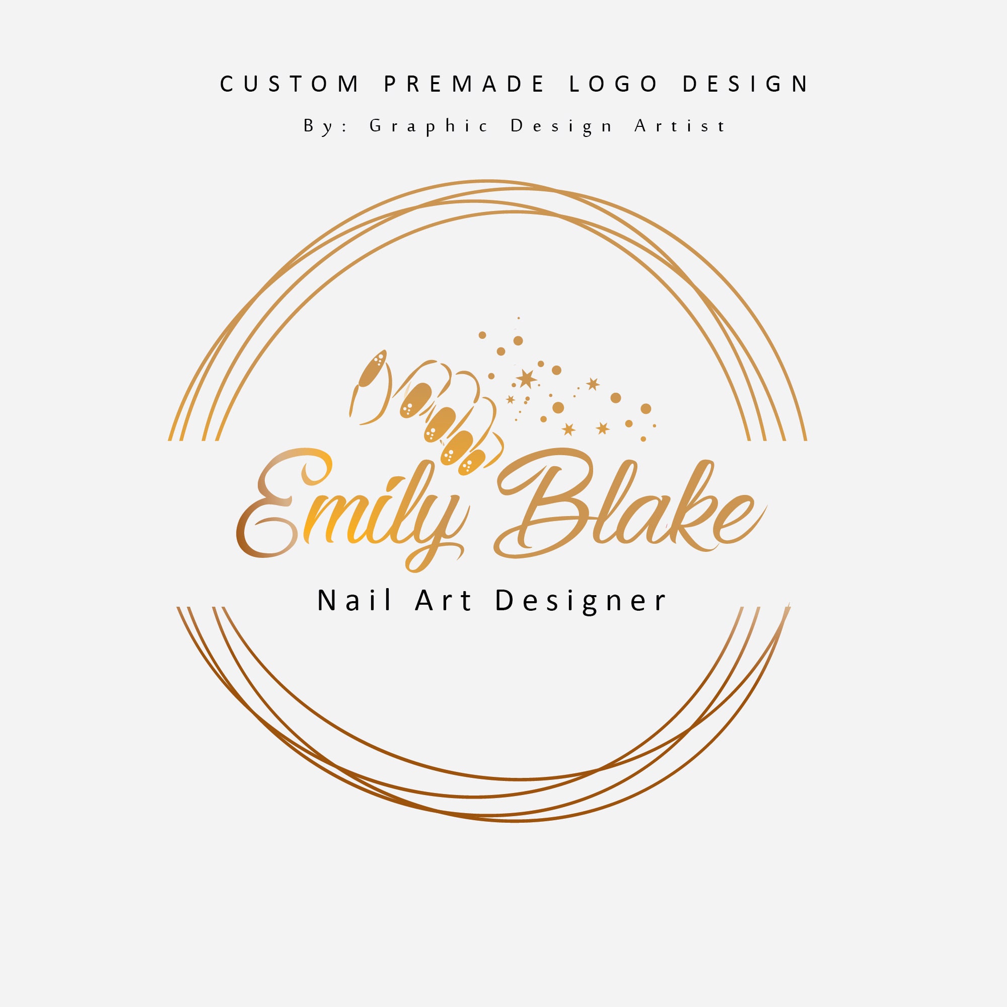 Elegant Manicure And Pedicure Studio Services Offer Online Logo Template -  VistaCreate