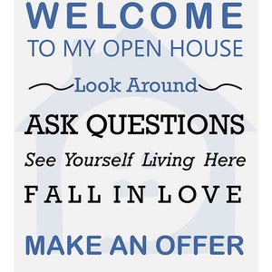 Real Estate Open House Invitation A4, Printable, Instant Download, PDF, PNG image 6