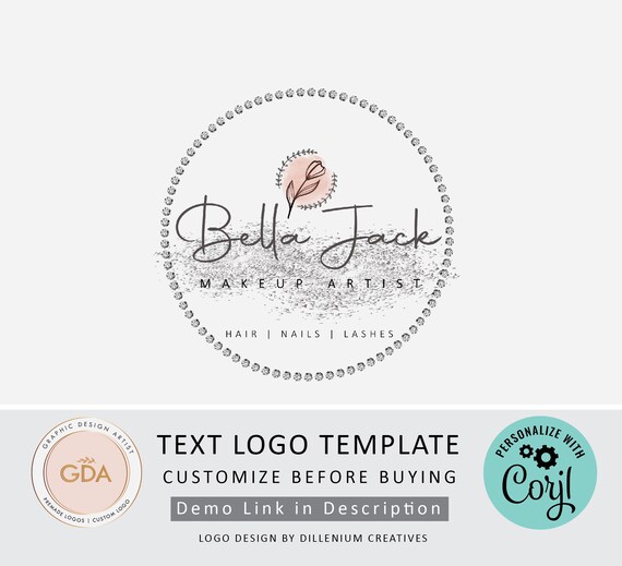 Beauty Logo Beauty Logo Design Makeup Artist Logo Makeup Etsy Beauty Logo Beauty Logo Design Makeup Artist Logo Makeup Etsy