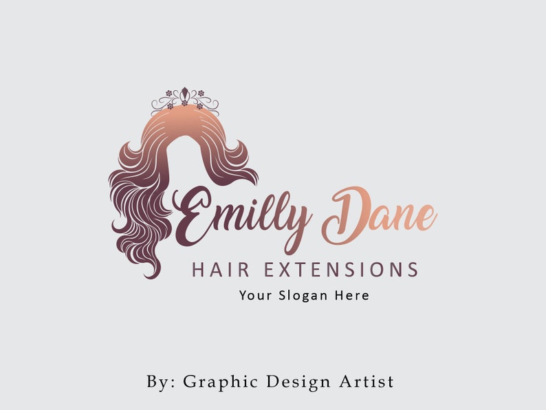 Hair Extensions Logo, Logo Hair Extensions, Hair Logos, Hair Business