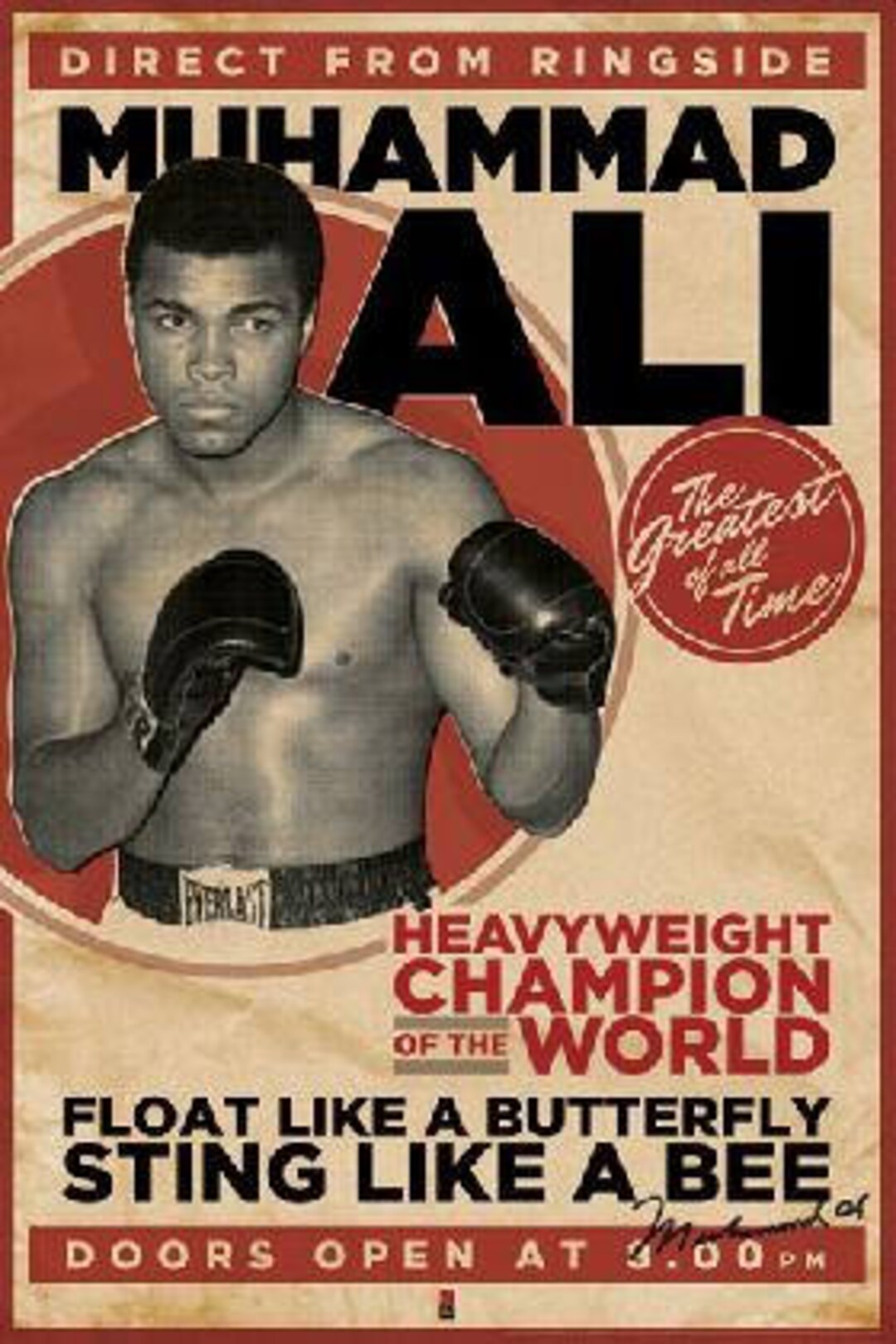 Muhammad Ali the Greatest of All Time Vintage