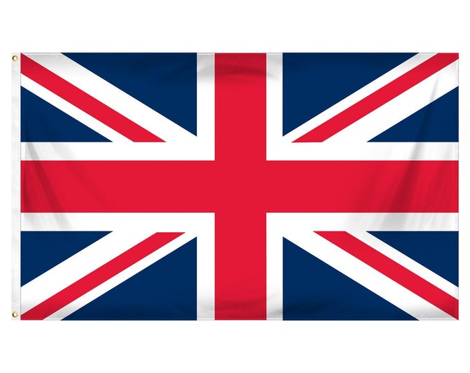 United Kingdom/Union Jack flag - 3x5 ft - Polyester