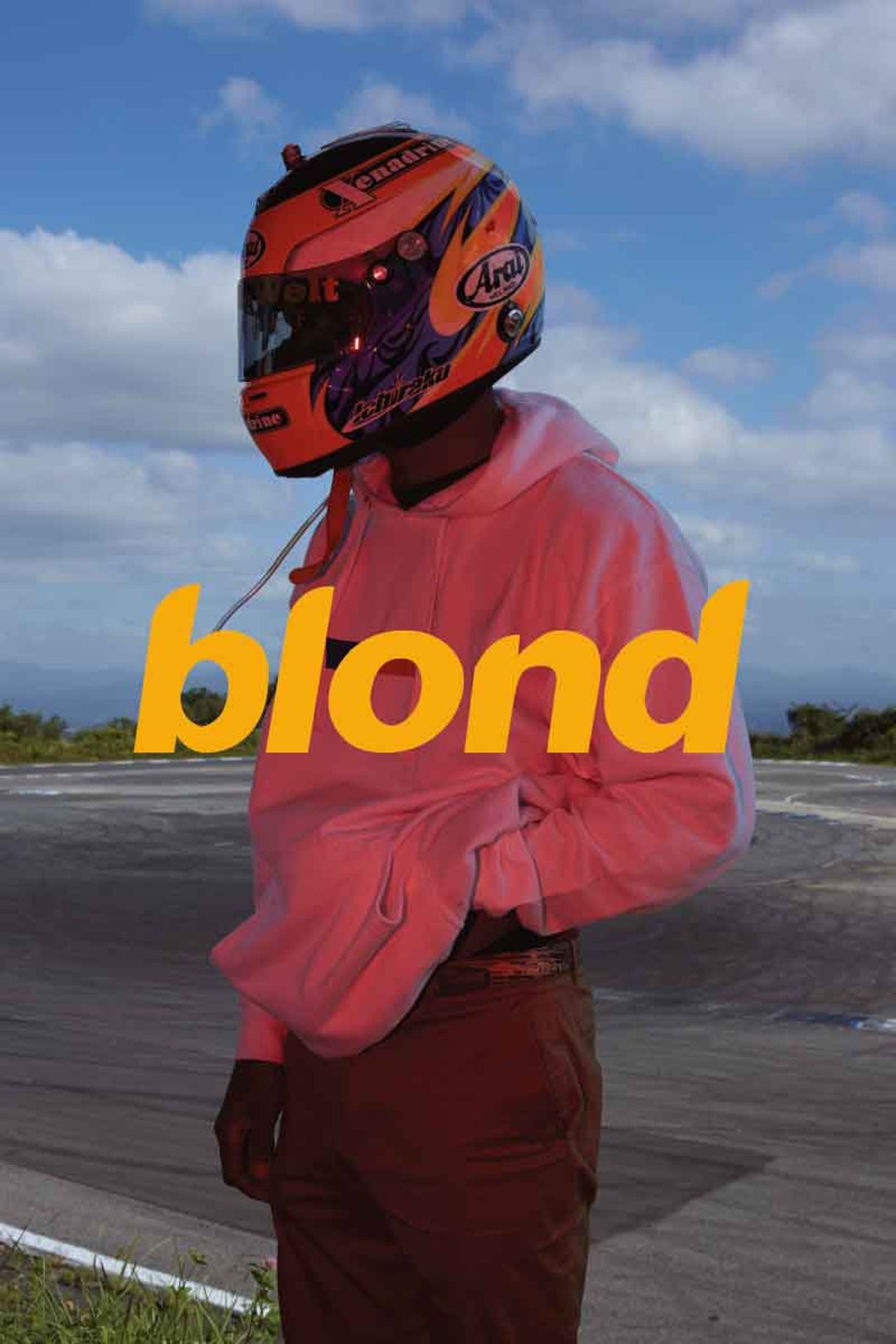 Blonde frank. Frank Ocean. Фрэнк оушен блонд. Frank Ocean - blonde (2016). Frank Ocean в шлеме.