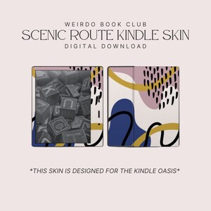 Scenic Route Kindle Skin | DIGITAL DOWNLOAD | Kindle Decal for Kindle Oasis E-Reader | Colorful Pattern