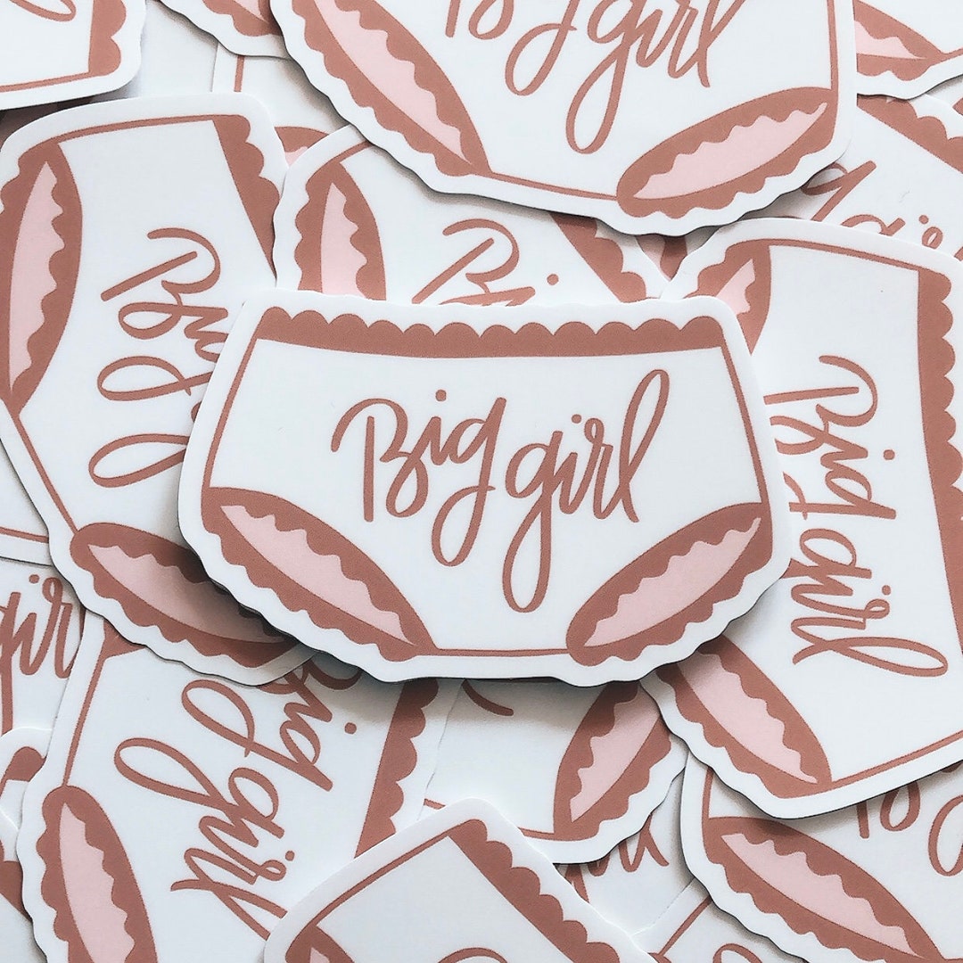 Big Girl Panties Sticker Funny Sticker the Crybaby Club Sticker Etsy