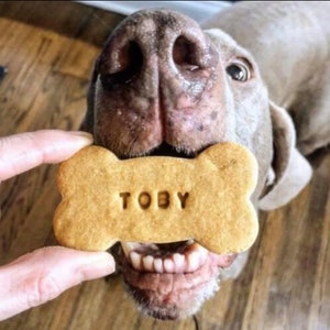 Personalized Grain Free Peanut Butter Dog Treats