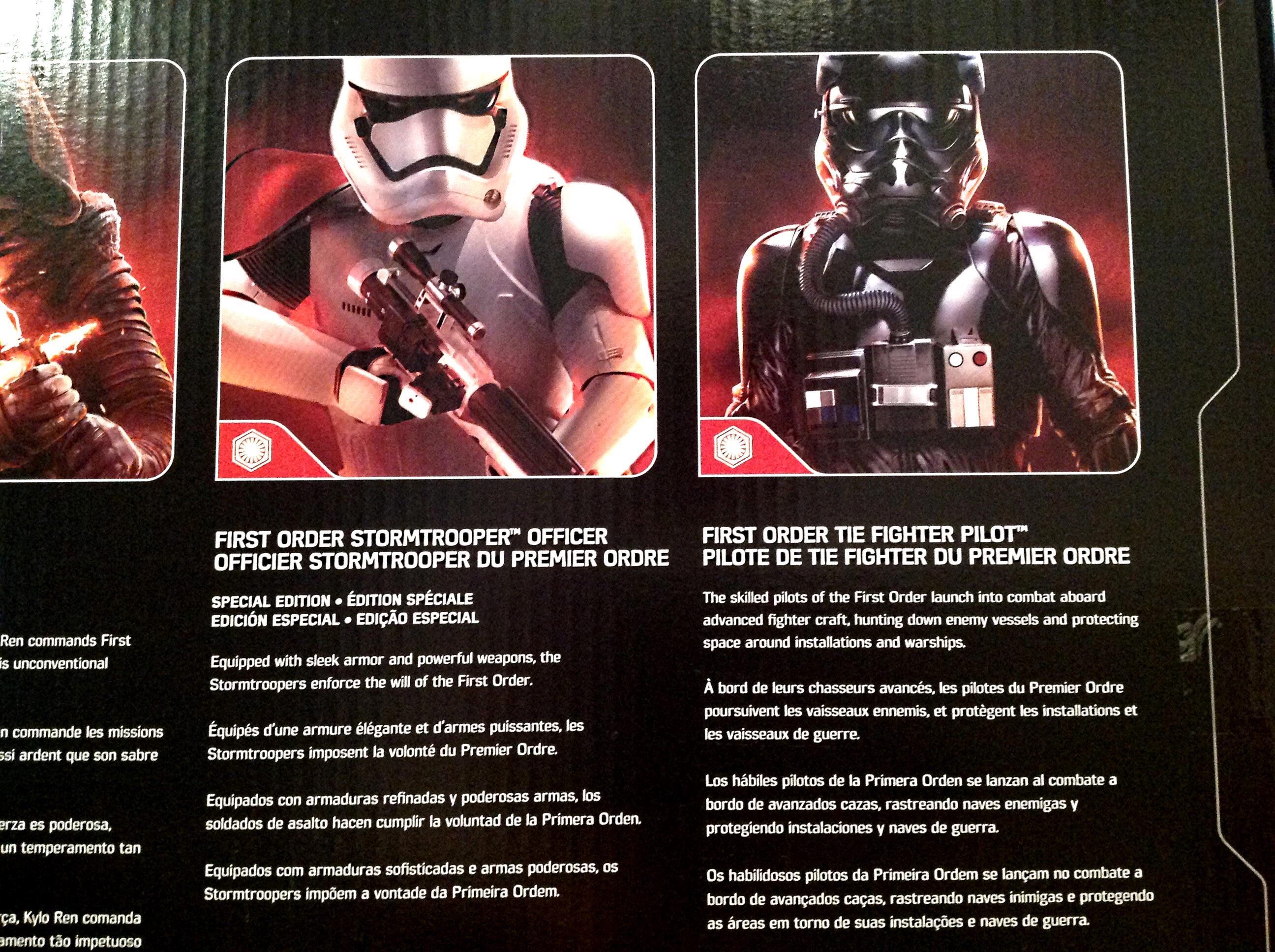 Star Wars: the Force Awakens 6 Action Figure Set – Finn, Chewbacca