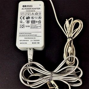 HP C6409-60014 ac Power Adapter 18V 1.1A Desk Jet 720C, 810C, 916C, 960Cxi OEM Power Supply AC Adapter Hewlett Packard 100-240V 18v 50/60Hz