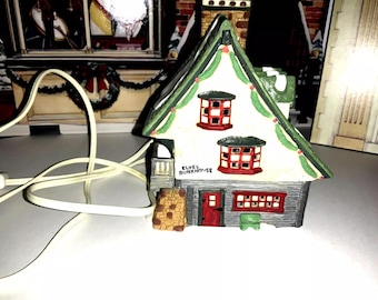 Christmas Village Dept 56 1989 Lighted Knotting Hill Church 55824