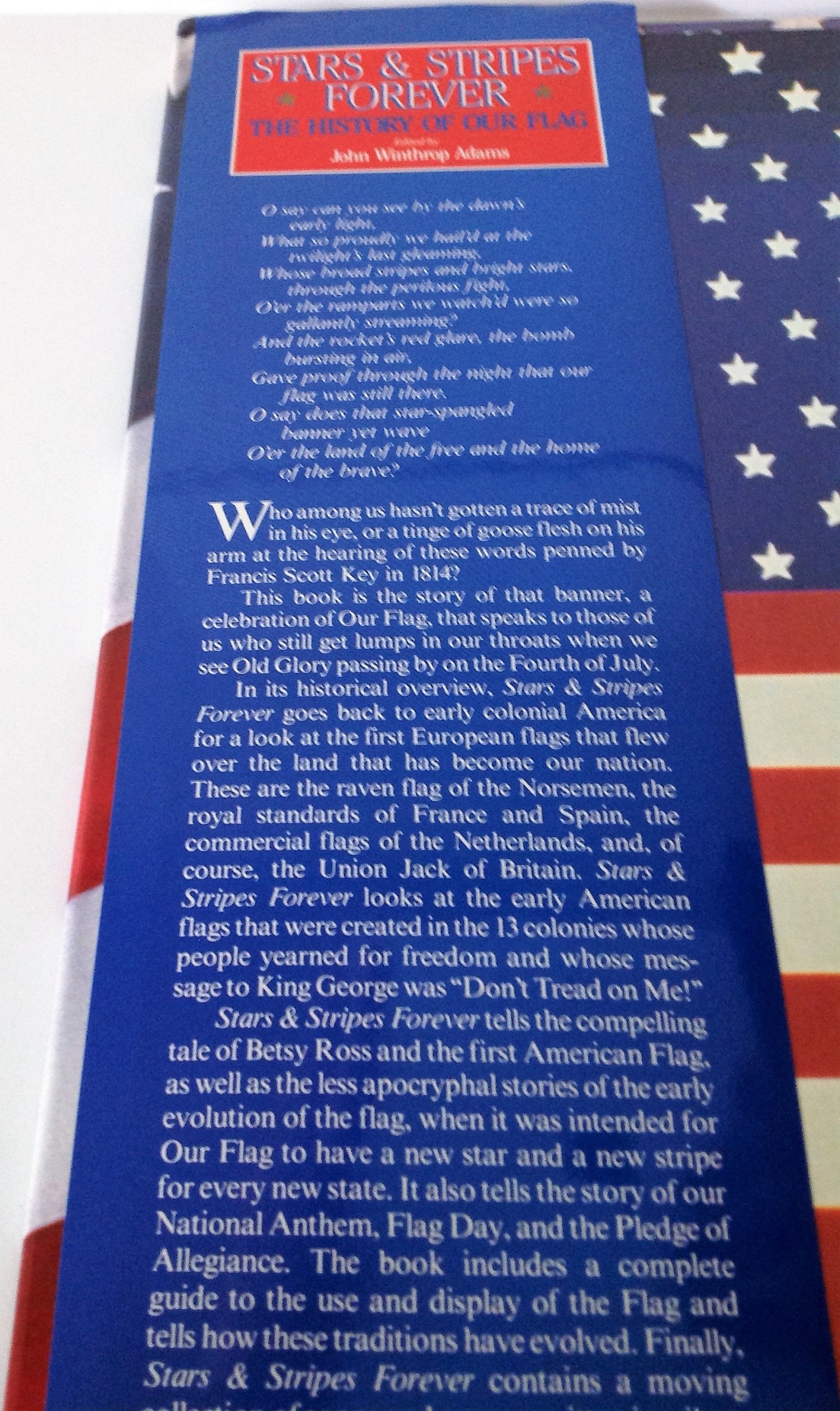 Stars & Stripes Forever: the History of Our Flag by John - Etsy