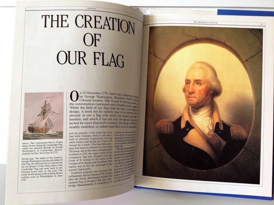 Stars & Stripes Forever: History of Our Flag, Hardcover Book - Etsy