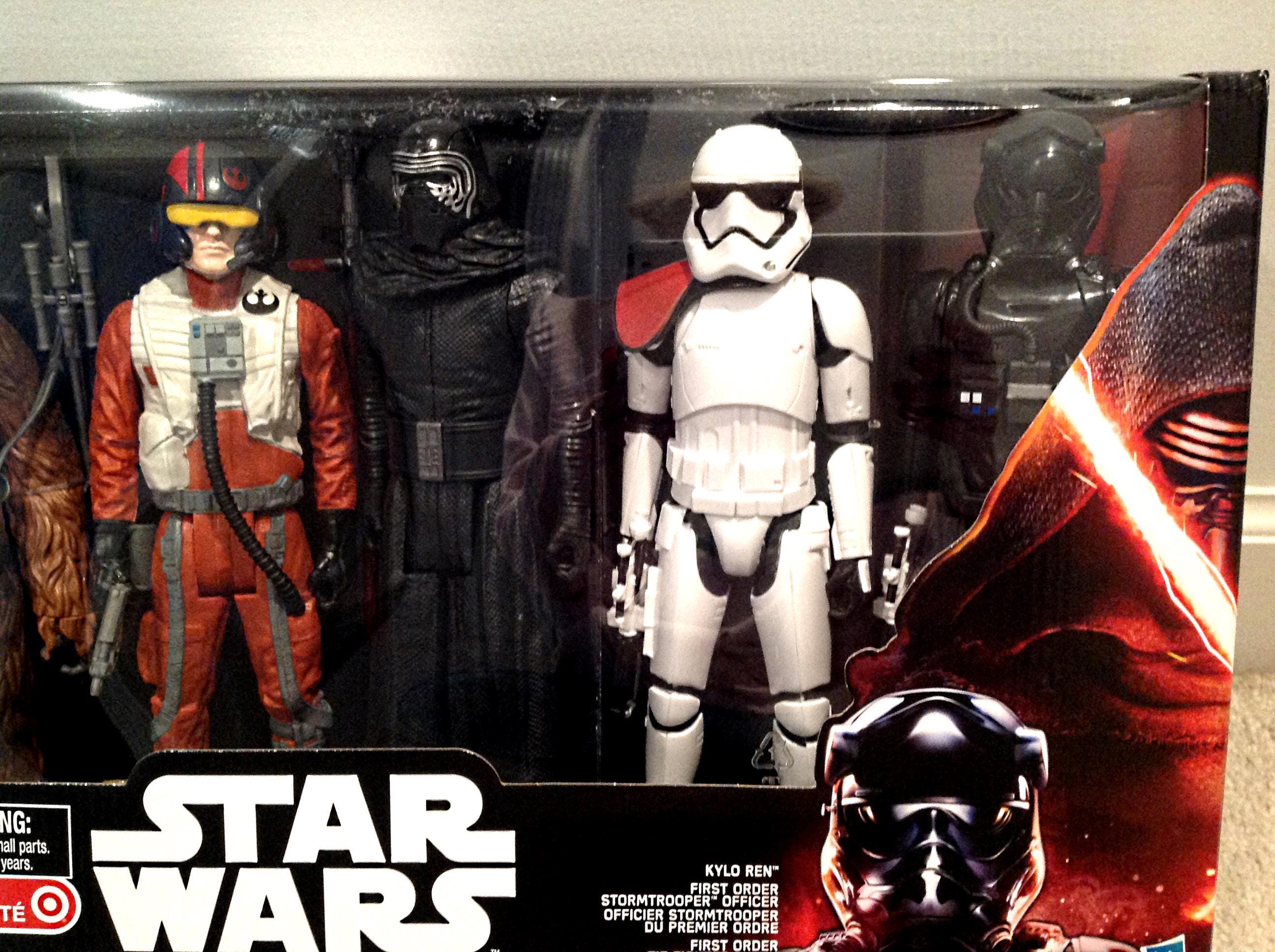 Star Wars: the Force Awakens 6 Action Figure Set – Finn, Chewbacca