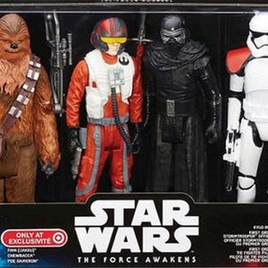 Star Wars: the Force Awakens 6 Action Figure Set – Finn, Chewbacca