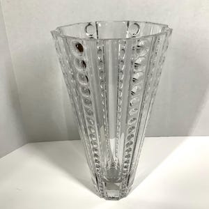Mikasa Crystal 10.75 Inch Majestic Crown Vase Lead Crystal Glass Heavy Germany