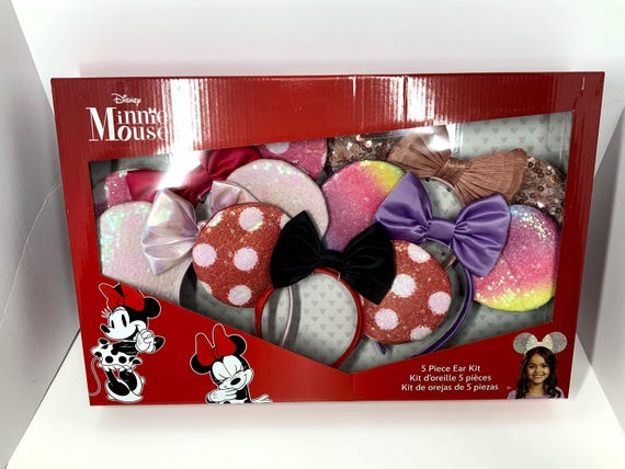 Minnie Mouse Ears Headband Set 5 Piece by DISGUISE Disney 